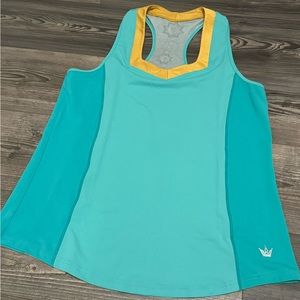Crowned Athletics Arabian Night Princess flow tank top